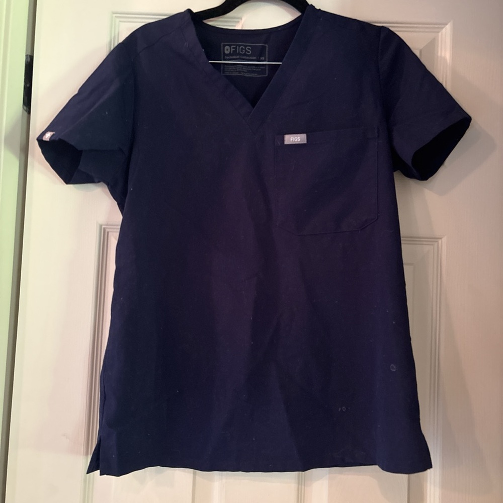 FIGS Navy Blue Shirt